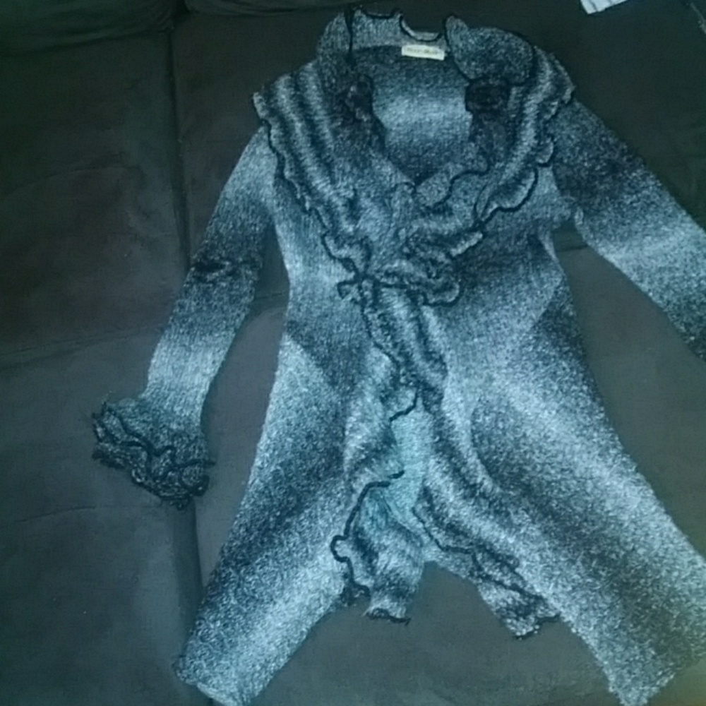 Long sweater coat